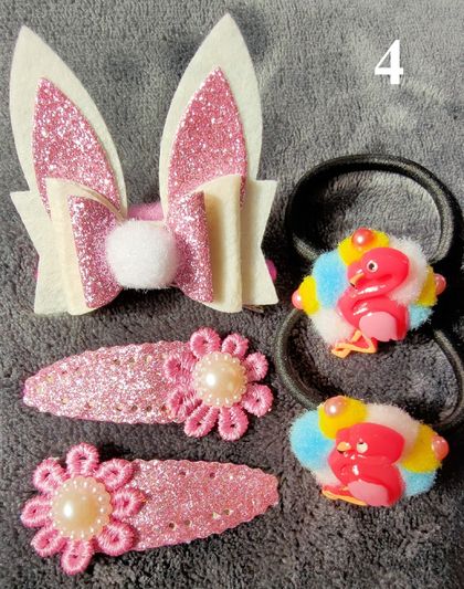 Bunny Hair Accessories Set
