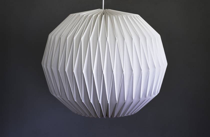 Handmade Folded Origami Light Shade Felt, Custom Made Lamp Shades Nz