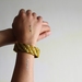 Thick natural Bracelet - yellow